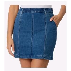 Briggs Women's Denim Skirt, Blue, S